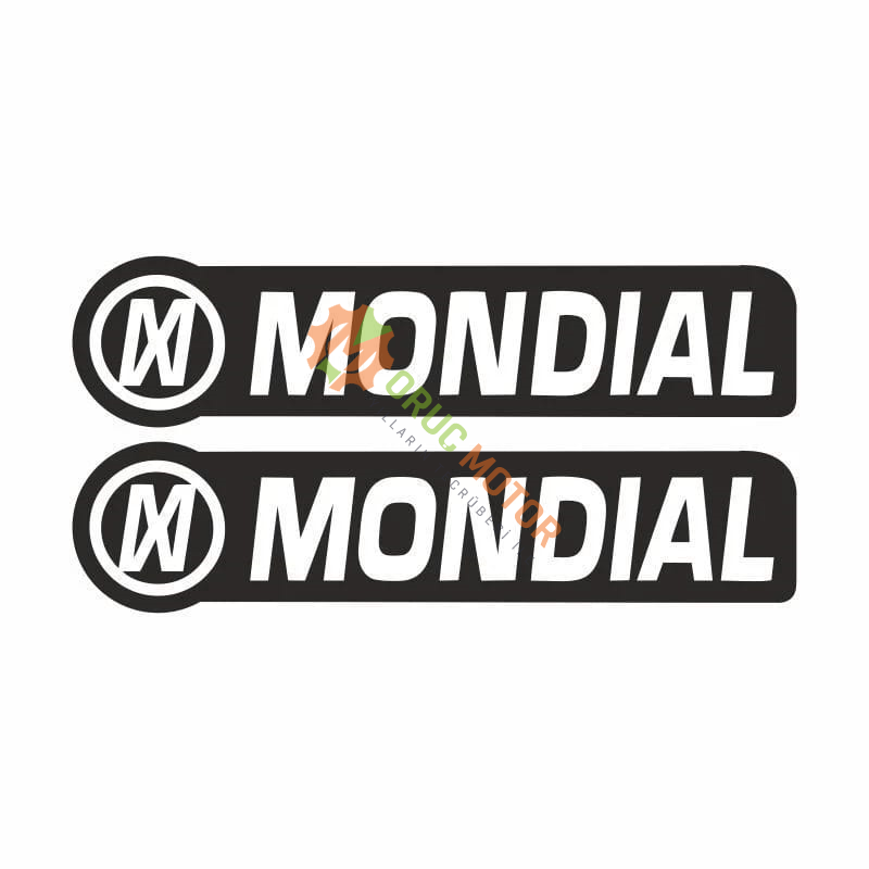 MONDİAL SİYAH CG DEPO YAN DAMLA STİCKER