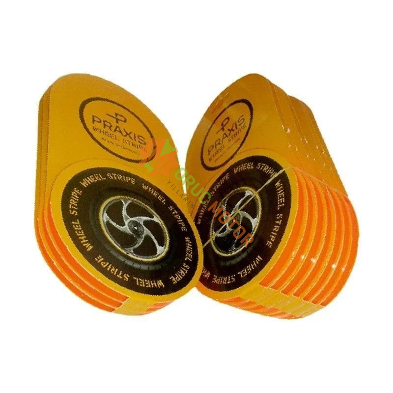 FLORASAN TURUNCU 7cm x 7 m LÜKS 1 SET JANT ŞERİDİ