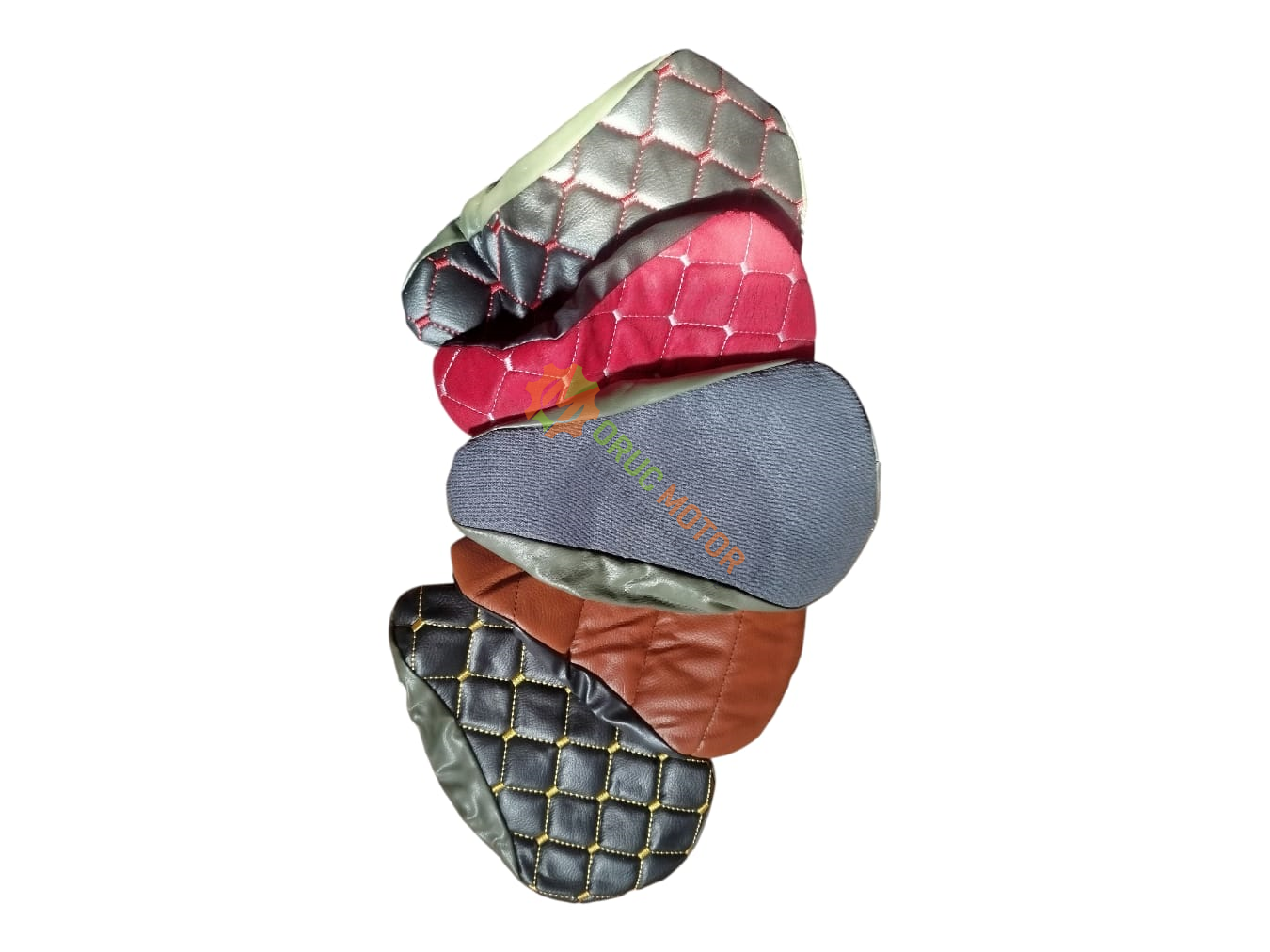 Koltuk Sele Kılıfı [ Karışık Renkli - Süngerli ] - MTB