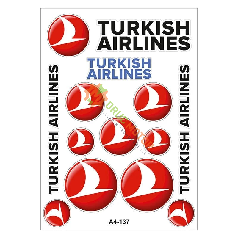 A4 STİCKER 137 TEK PAKET ÇOKLU STİCKER