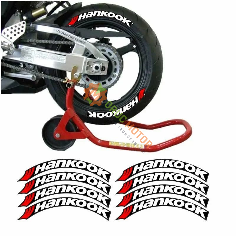 3D Lastik Yanak Yazısı [ Hankook ]