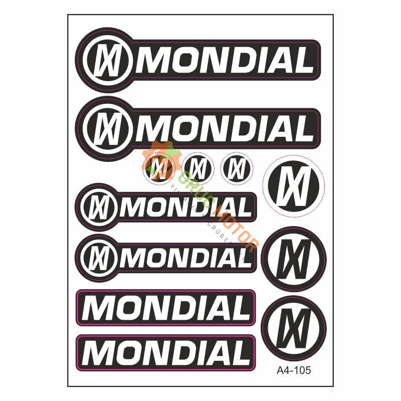 A4 STİCKER 105 TEK PAKET ÇOKLU STİCKER