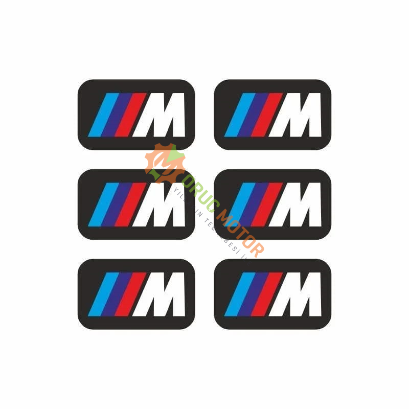 M 6 LI LOGO DAMLA STICKER