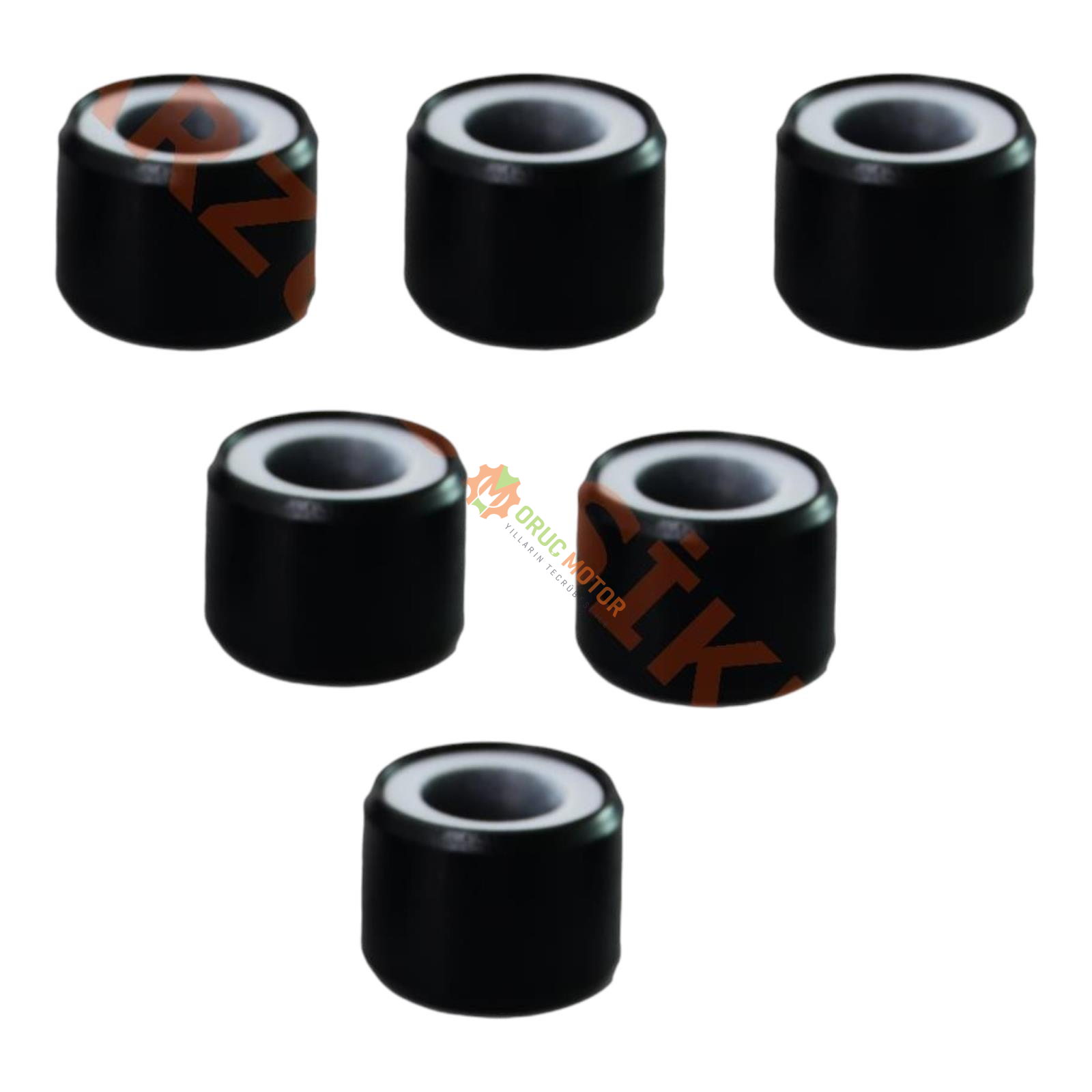 AĞIRLIK SETİ 6'LI ''OEM'' [15gr - 20x15] ''PERFORMANS'' [ ACTIVA S - DIO - PCX ] - HONDA