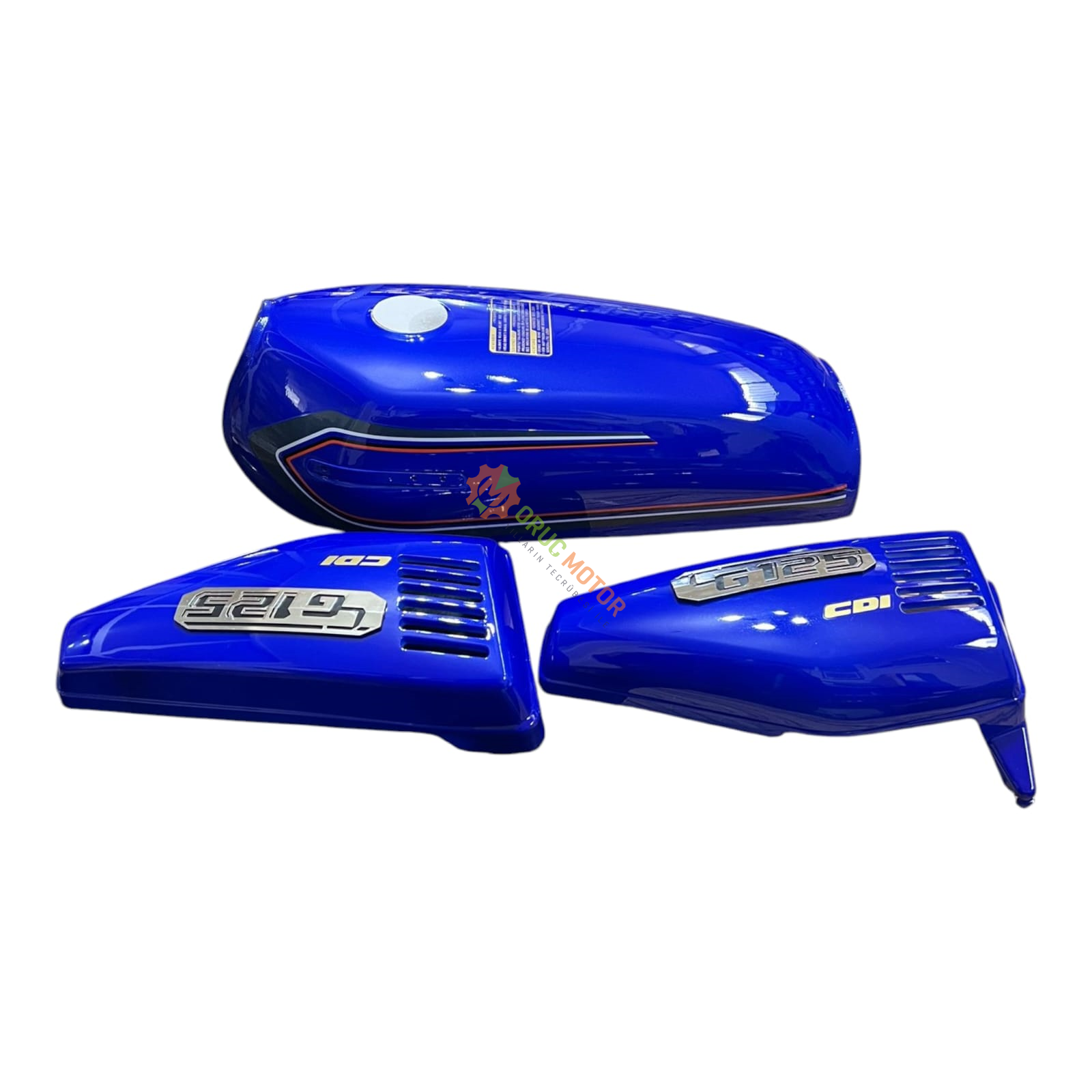 Benzin Deposu" Kesik "Yan Kapak ''Takım'' [ Lacivert ] - CG