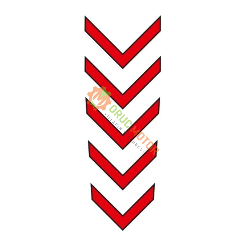 CG KIRMIZI ÇAMURLUK ÜST STİCKER