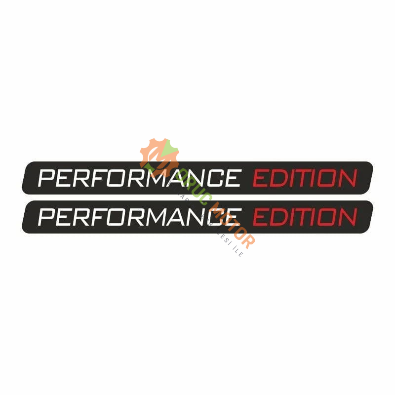PERFORMANCE EDITION LOGO DAMLA STICKER