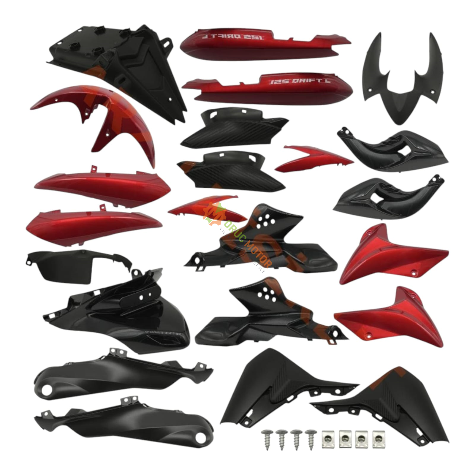 KAPORTA Y. SET [KIRMIZI] MONDIAL DRIFT L