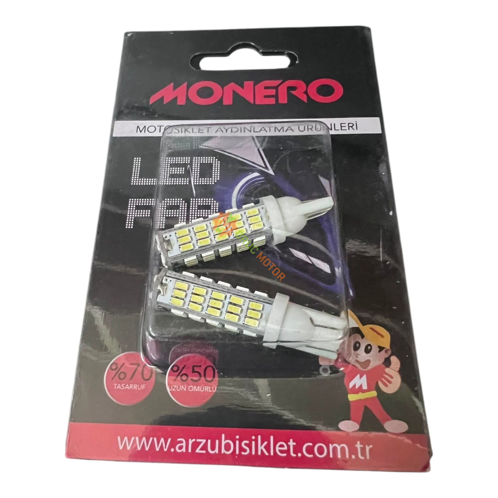 DİPSİZ 62 LED'Lİ FLAŞSIZ AMPUL - MODEL 12 [ÇİFT]