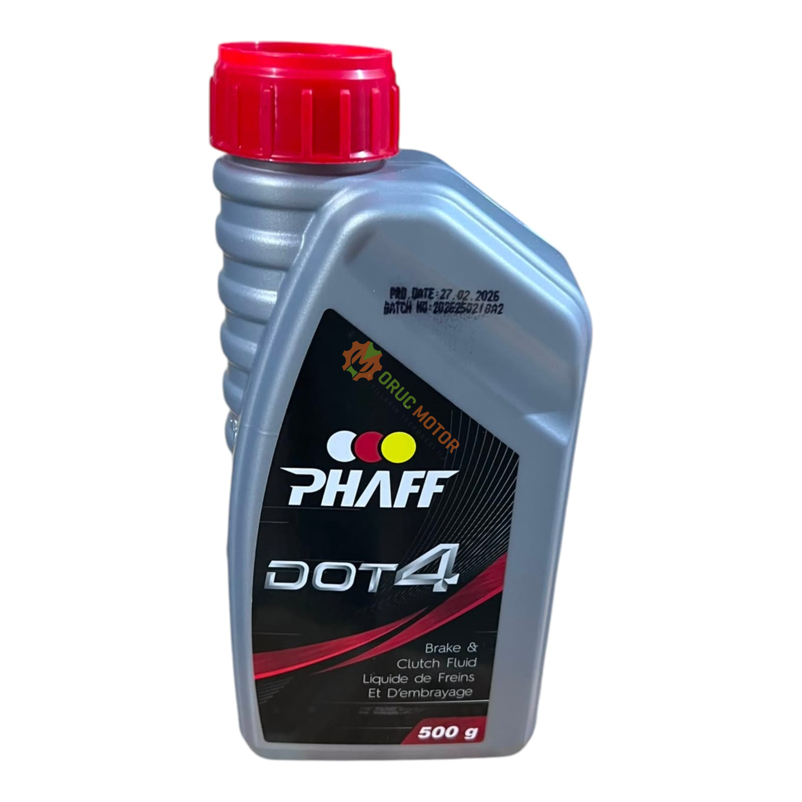 Hidrolik Merkez Yağı 500ml [ DOT 4 ] - PHAFF