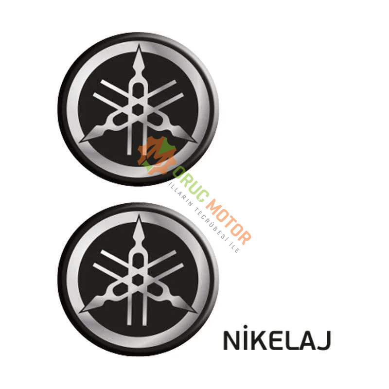 YAMAHA UYUMLU KORUMA TAKOZ (4X4) İKİLİ DAMLA ETİKET