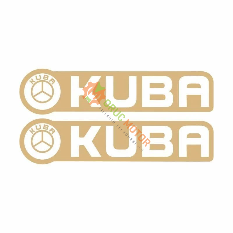 KUBA GOLD CG DEPO YAN DAMLA STİCKER