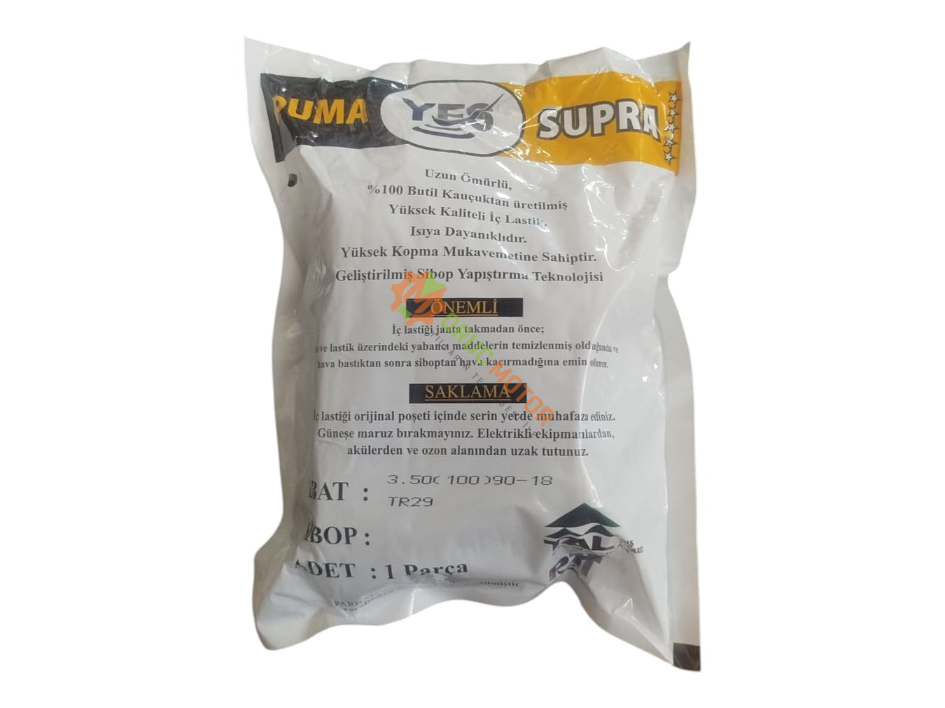 İç Lastik [ 3.50 x 18 - 100/90-18 ] - PUMA YES SUPRA
