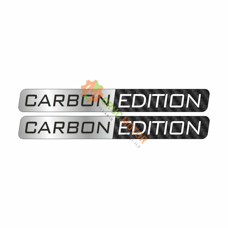 CARBON EDITION LOGO DAMLA STICKER