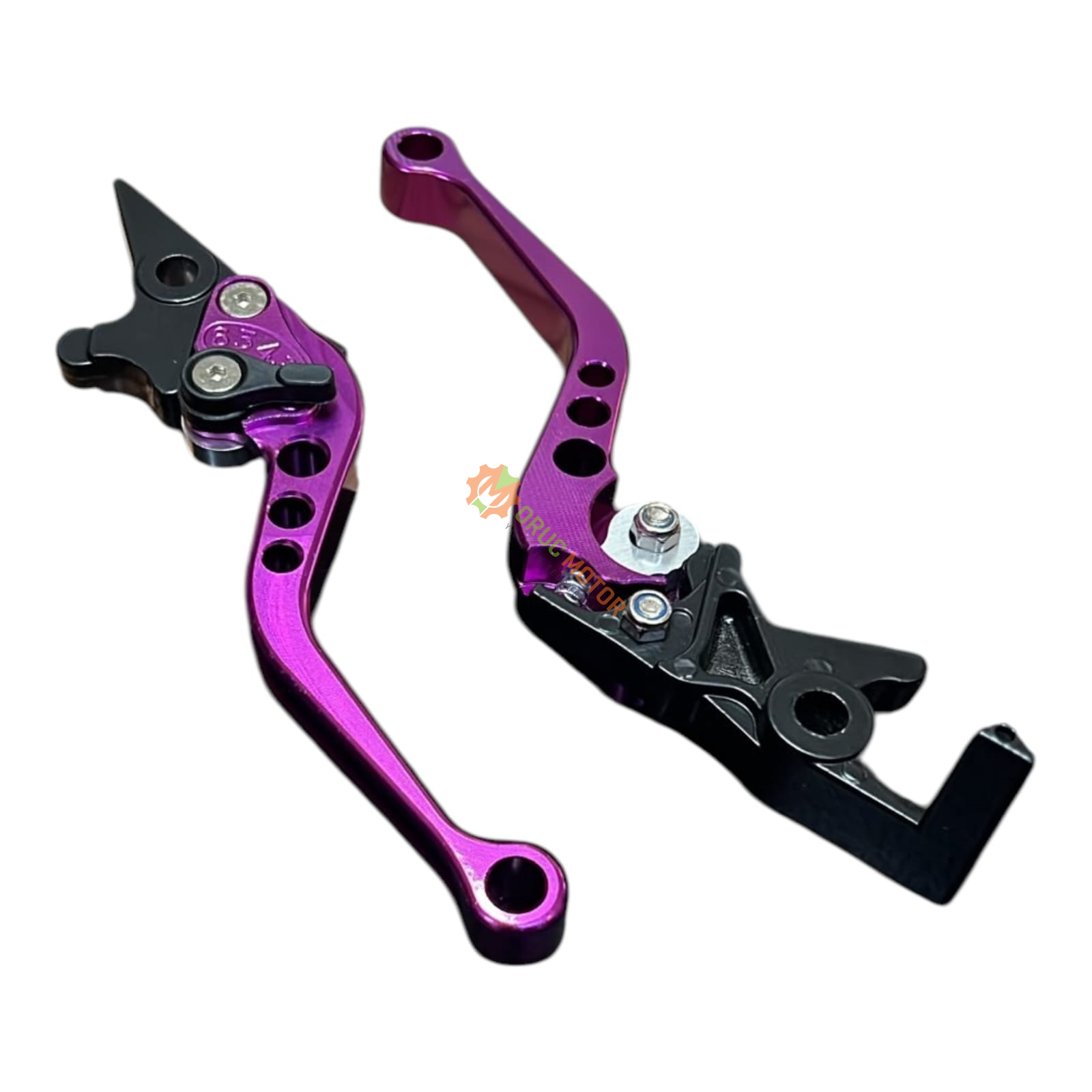 FREN KOLU AYARLI SAG-SOL SET MOR (ÖN-ARKA DISK MODEL) PCX