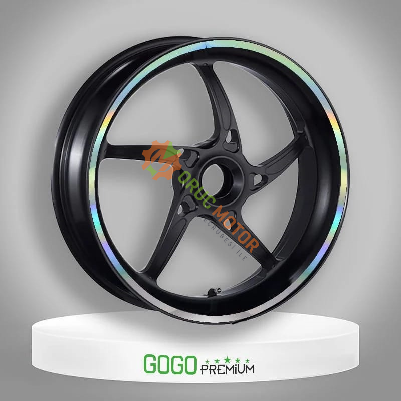 HOLOGRAMLI 7cm x 7 m LÜKS 1 SET JANT ŞERİDİ