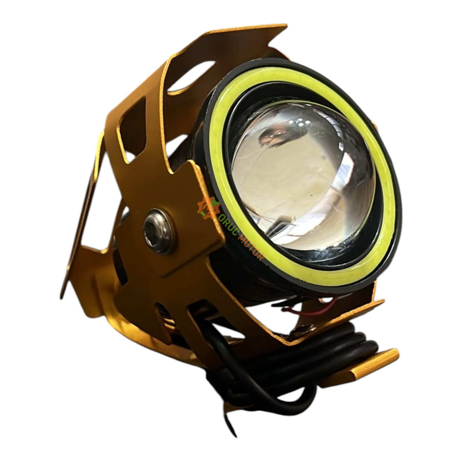 ANGEL ÇAKARLI LED SİS LAMBASI - GOLD