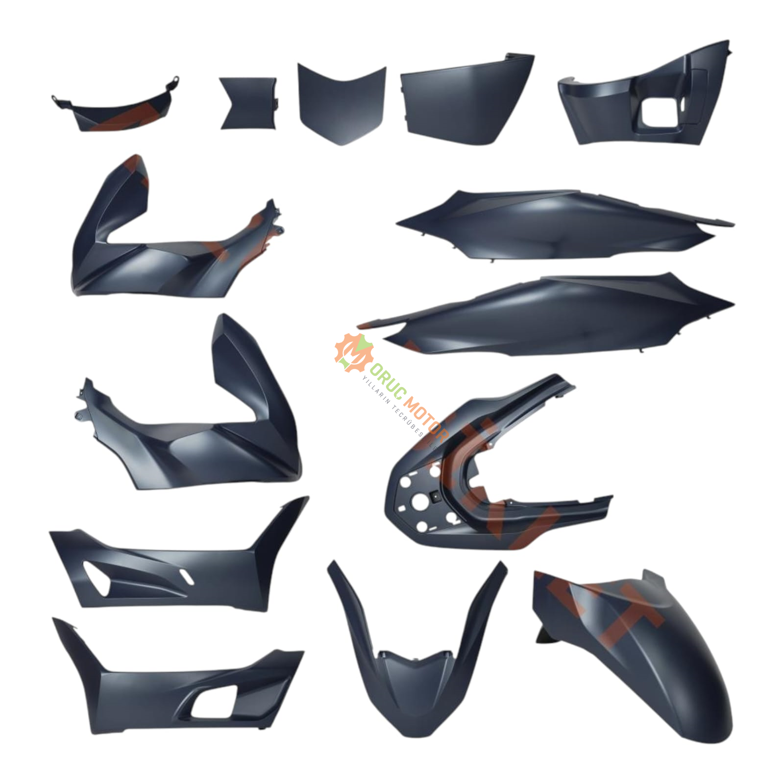 KAPORTA SET [MAT MAVİ] PCX [2020-2024]