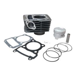 Silindir Set ''150cc/62mm'' [ Perno:13/Boy:69mm/Renk:Füme - MH Drift/MR 150 Vulture/MC-X 150 ] - MONDİAL