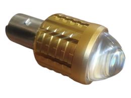 Led Ön Far Ampulü [ Sarı Kafes/Sarı Beyaz /Bosch Tipi/Mercekli ]