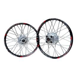 Ön Arka Jant Telli ''Jant Telleri 4mm/Çember Siyah'' SET [ Ön Jant Diskli 1.20-17/Arka Jant 1.20-19 ] - RIDE IT